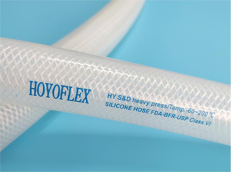 食品級(jí)編織硅膠管